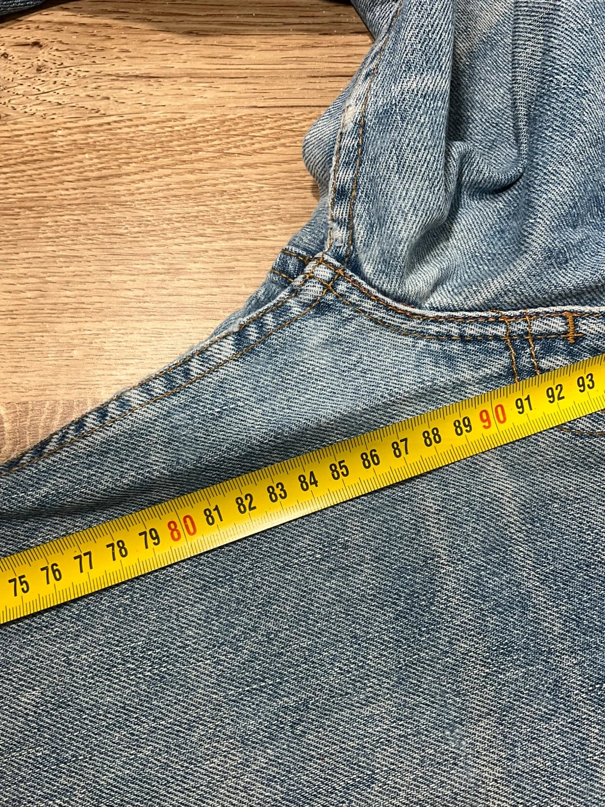 Jean Levi's 505 Coupe Regular W38 L34 Vintage 100% Coton Bleu DélavéLvh 245 – photo 14